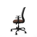 Kontorstol Zulema Piqueras y Crespo 1D036N0 Gr� M�rkebrun #3