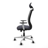 Kontorstol med hovedg�rde Zulema Piqueras y Crespo 1B026G1 M�rkegr� #3