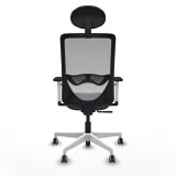 Kontorstol med hovedg�rde Zulema Piqueras y Crespo 1B026G1 M�rkegr� #5