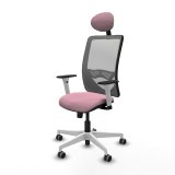 Kontorstol med hovedg�rde Zulema Piqueras y Crespo 1B026G1 Pink #2
