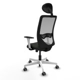 Kontorstol med hovedg�rde Zulema Piqueras y Crespo 1B026G1 Sort #4