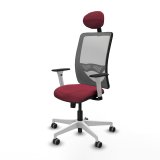 Kontorstol med hovedg�rde Zulema Piqueras y Crespo 1B026G1 R�dbrun #2