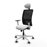 Kontorstol med hovedg�rde Zulema Piqueras y Crespo 1B026G1 Hvid #2