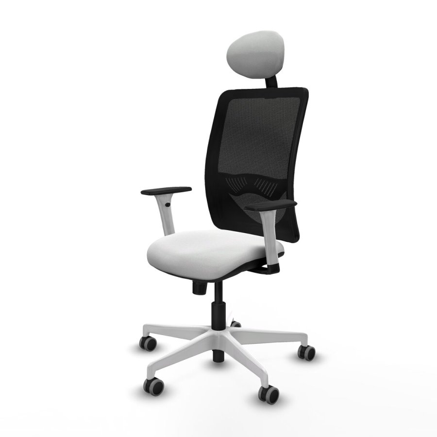 Kontorstol med hovedg�rde Zulema Piqueras y Crespo 1B026G1 Hvid #2