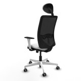 Kontorstol med hovedg�rde Zulema Piqueras y Crespo 1B026G1 Hvid #4