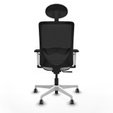 Kontorstol med hovedg�rde Zulema Piqueras y Crespo 1B026G1 Hvid #5