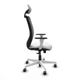 Kontorstol med hovedg�rde Zulema Piqueras y Crespo 1B026G1 Hvid #7