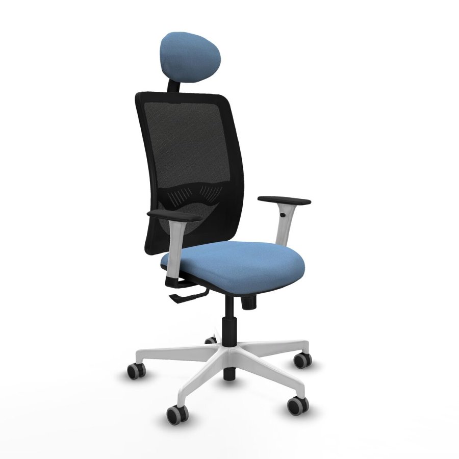 Kontorstol med hovedg�rde Zulema Piqueras y Crespo 1B026G1 Himmelbl� #1