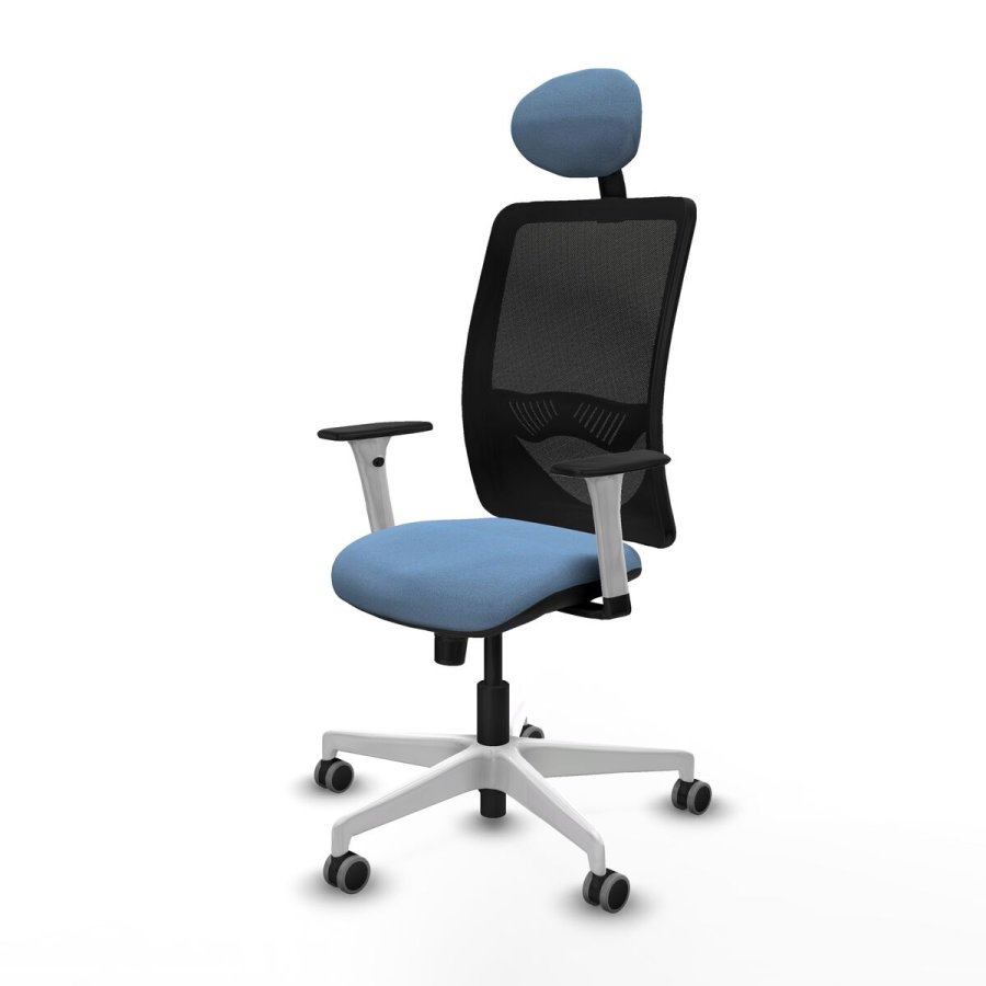 Kontorstol med hovedg�rde Zulema Piqueras y Crespo 1B026G1 Himmelbl� #2