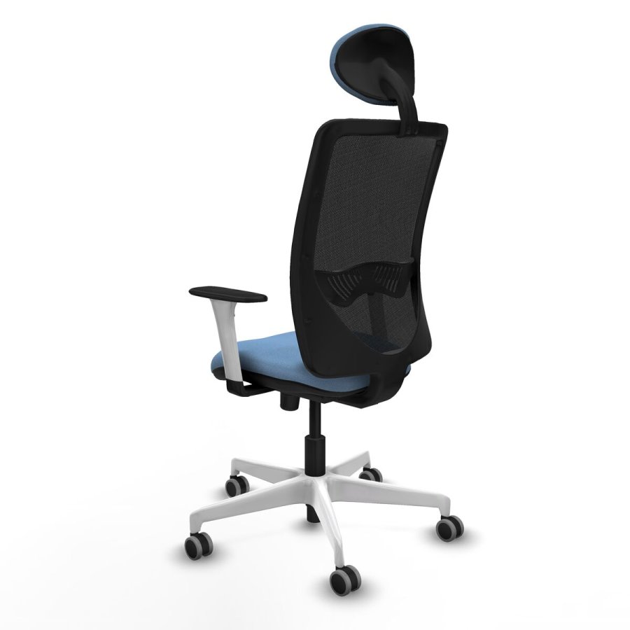 Kontorstol med hovedg�rde Zulema Piqueras y Crespo 1B026G1 Himmelbl� #4