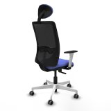 Kontorstol med hovedg�rde Zulema Piqueras y Crespo 1B026G1 Lysebl� #6