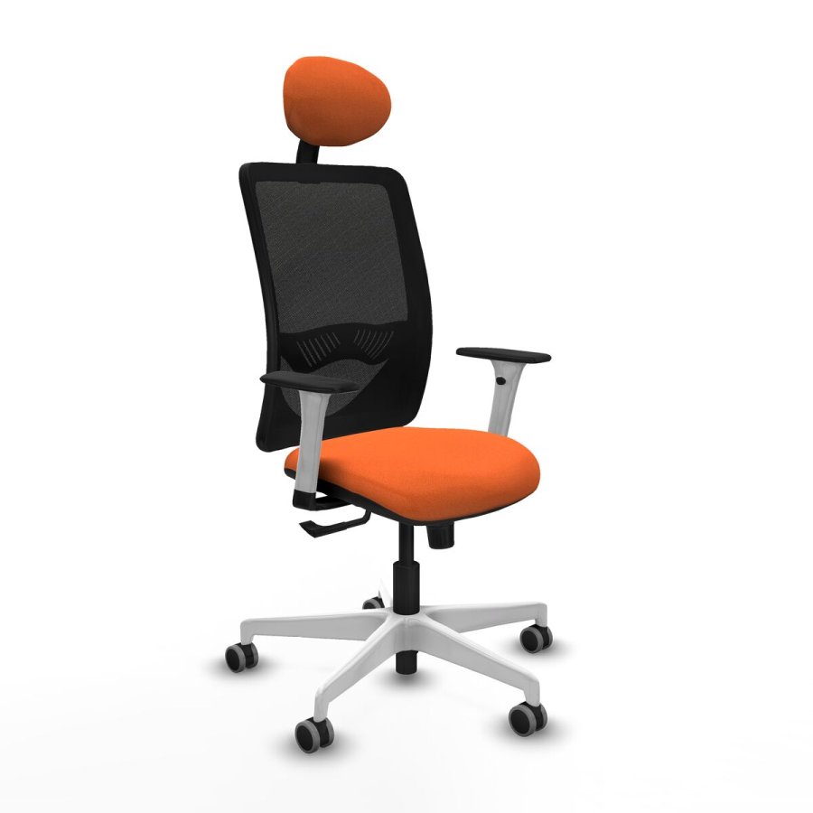 Kontorstol med hovedg�rde Zulema Piqueras y Crespo 1B026G1 Orange #1