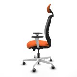 Kontorstol med hovedg�rde Zulema Piqueras y Crespo 1B026G1 Orange #3