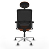 Kontorstol med hovedg�rde Zulema Piqueras y Crespo 1B026G1 Orange #5