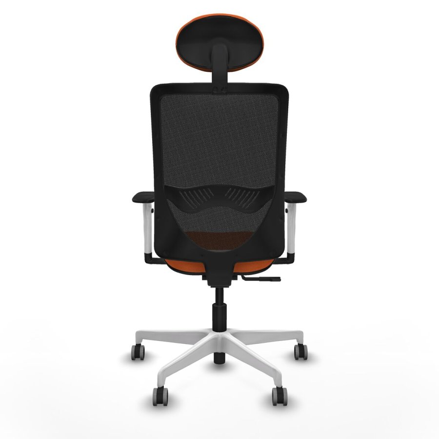 Kontorstol med hovedg�rde Zulema Piqueras y Crespo 1B026G1 Orange #5