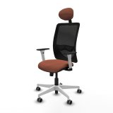 Kontorstol med hovedg�rde Zulema Piqueras y Crespo 1B026G1 Brun Sort #2