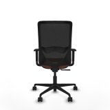 Kontorstol Zulema Piqueras y Crespo 1D036N0 Brun Sort #5