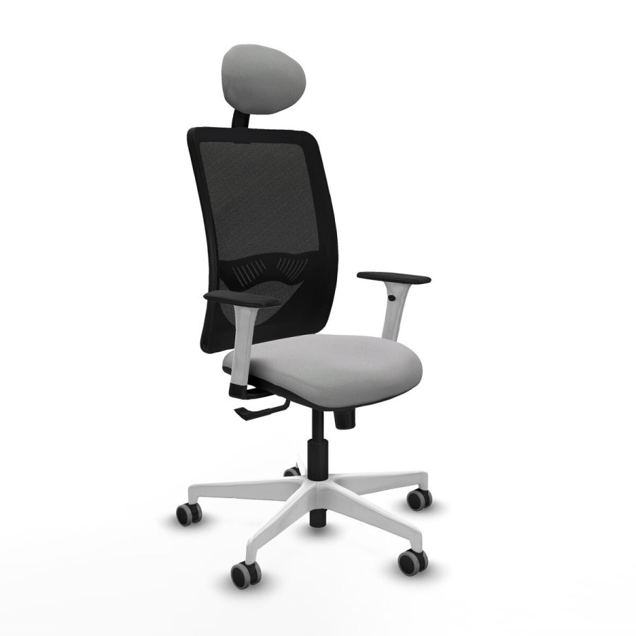 Kontorstol med hovedg�rde Zulema Piqueras y Crespo 1B026G1 Lysegr� #1