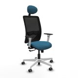 Kontorstol med hovedg�rde Zulema Piqueras y Crespo 1B026G1 Sort Petroleum gr�n #1