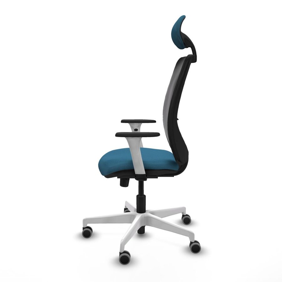 Kontorstol med hovedg�rde Zulema Piqueras y Crespo 1B026G1 Sort Petroleum gr�n #3