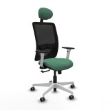 Kontorstol med hovedg�rde Zulema Piqueras y Crespo 1B026G1 Smaragdgr�n #1