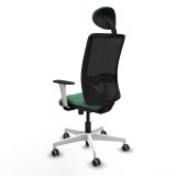 Kontorstol med hovedg�rde Zulema Piqueras y Crespo 1B026G1 Smaragdgr�n #4