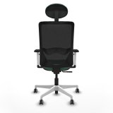 Kontorstol med hovedg�rde Zulema Piqueras y Crespo 1B026G1 Smaragdgr�n #5