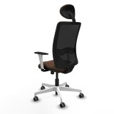 Kontorstol med hovedg�rde Zulema Piqueras y Crespo 1B026G1 M�rkebrun #4