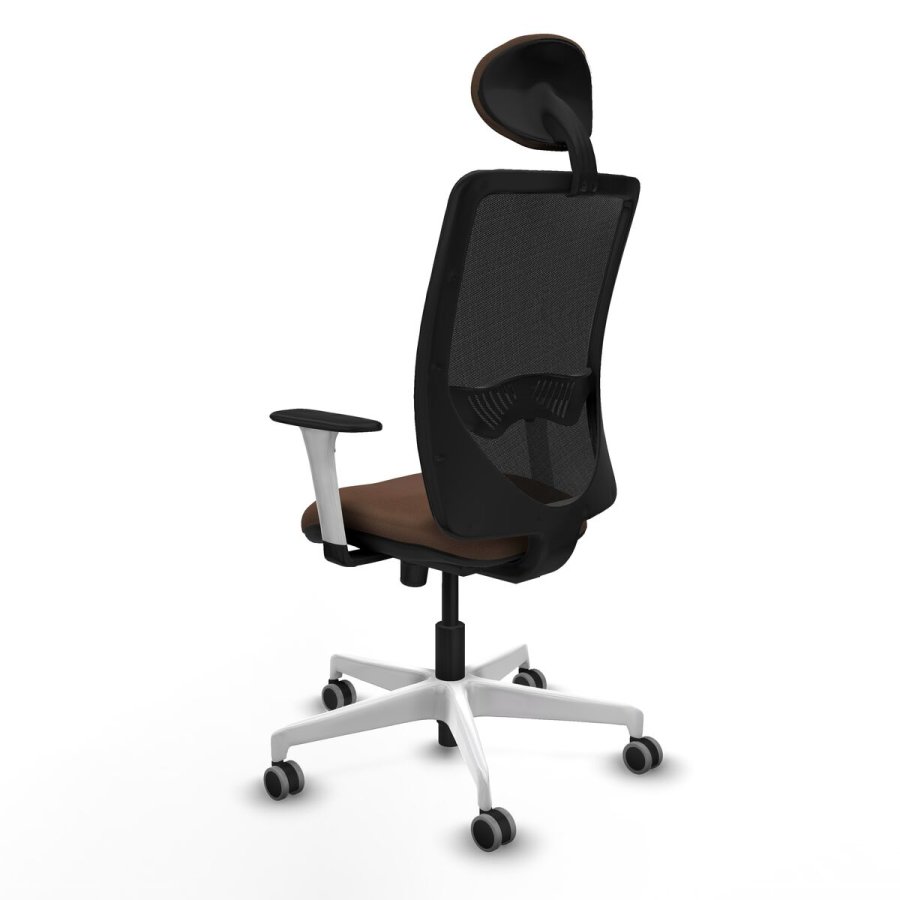 Kontorstol med hovedg�rde Zulema Piqueras y Crespo 1B026G1 M�rkebrun #4