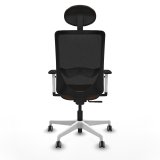 Kontorstol med hovedg�rde Zulema Piqueras y Crespo 1B026G1 M�rkebrun #5