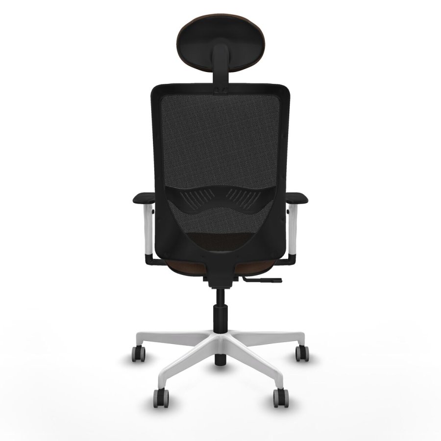 Kontorstol med hovedg�rde Zulema Piqueras y Crespo 1B026G1 M�rkebrun #5