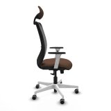 Kontorstol med hovedg�rde Zulema Piqueras y Crespo 1B026G1 M�rkebrun #7