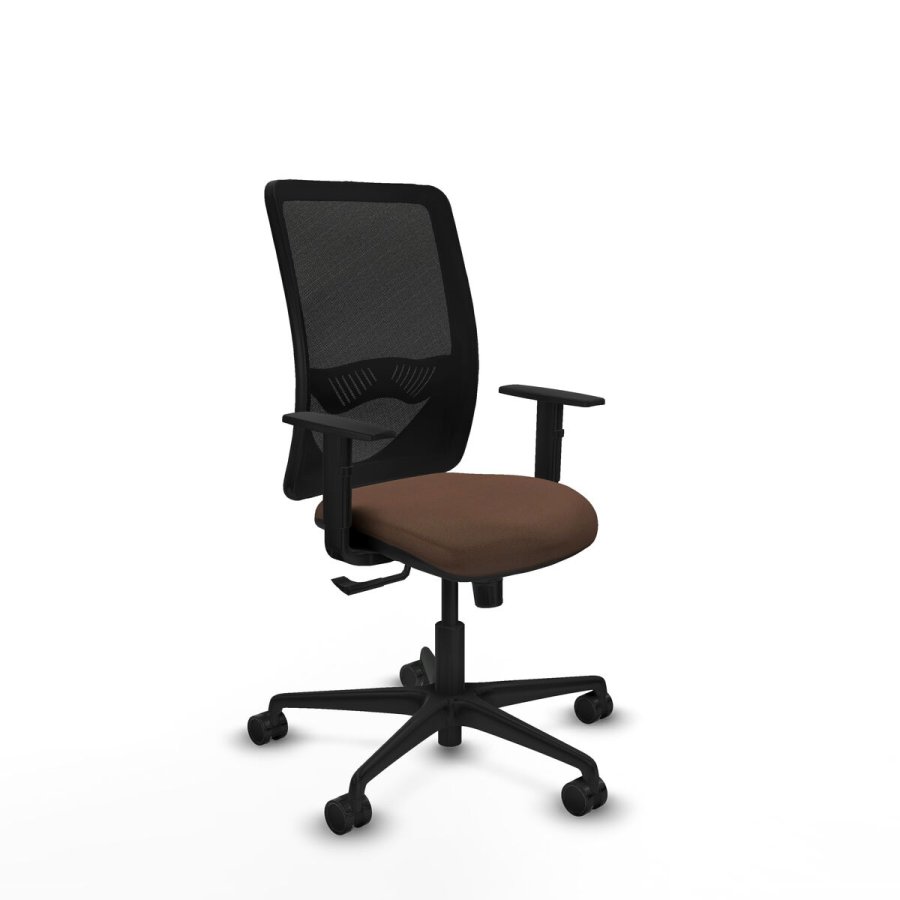 Kontorstol Zulema Piqueras y Crespo 1D036N0 Sort M�rkebrun #1