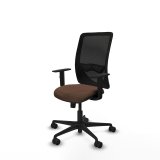 Kontorstol Zulema Piqueras y Crespo 1D036N0 Sort M�rkebrun #2