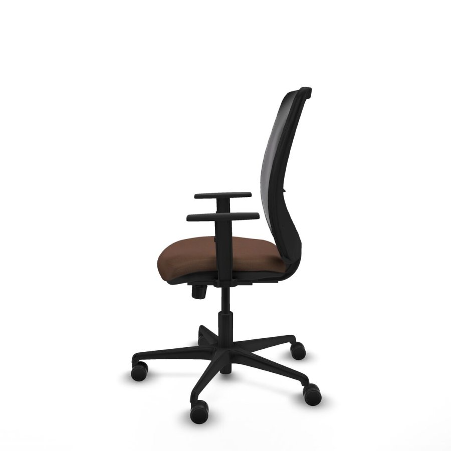 Kontorstol Zulema Piqueras y Crespo 1D036N0 Sort M�rkebrun #3