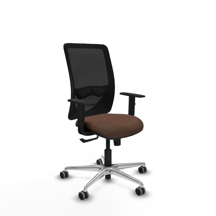 Kontorstol Zulema Piqueras y Crespo 1D086G0 Sort M�rkebrun #1