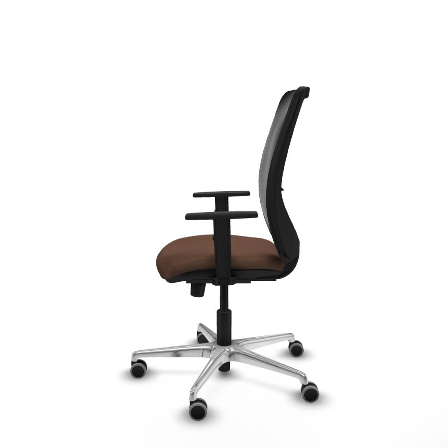 Kontorstol Zulema Piqueras y Crespo 1D086G0 Sort M�rkebrun #3