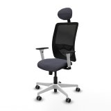 Kontorstol med hovedg�rde Zulema Piqueras y Crespo 1B026G1 M�rkegr� #2