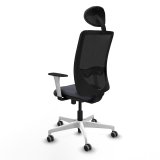 Kontorstol med hovedg�rde Zulema Piqueras y Crespo 1B026G1 M�rkegr� #4