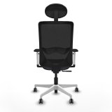 Kontorstol med hovedg�rde Zulema Piqueras y Crespo 1B026G1 M�rkegr� #5