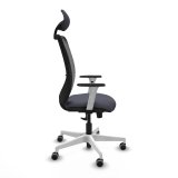 Kontorstol med hovedg�rde Zulema Piqueras y Crespo 1B026G1 M�rkegr� #7