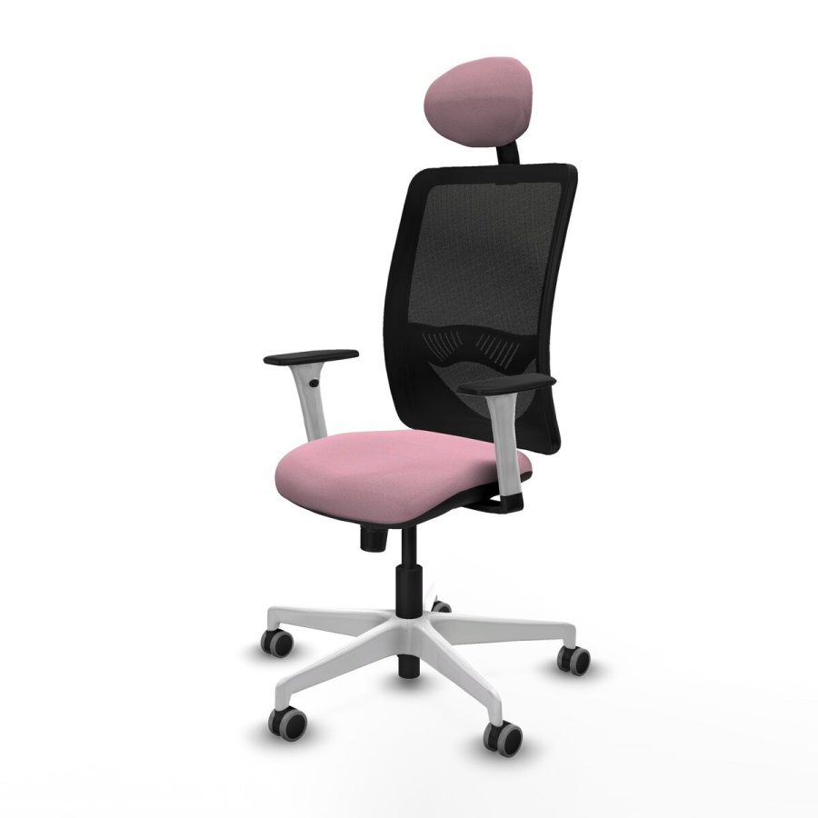 Kontorstol med hovedg�rde Zulema Piqueras y Crespo 1B026G1 Pink #2