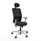 Kontorstol med hovedg�rde Zulema Piqueras y Crespo 1B026G1 Sort #1