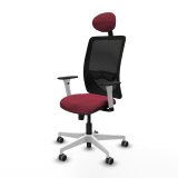 Kontorstol med hovedg�rde Zulema Piqueras y Crespo 1B026G1 R�dbrun #2