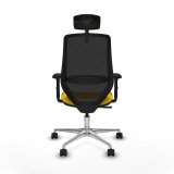 Kontorstol Piqueras y Crespo D086N2W Gul #5