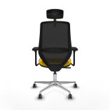 Kontorstol Piqueras y Crespo D086G2W Gul #5