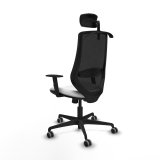 Kontorstol med hovedg�rde Mardos Piqueras y Crespo D036G2H Hvid #4