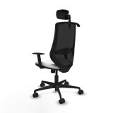 Kontorstol med hovedg�rde Mardos Piqueras y Crespo D036N2H Hvid #4