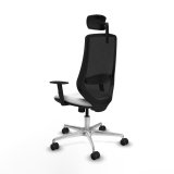 Kontorstol Piqueras y Crespo D086N2W Hvid #4