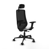 Kontorstol med hovedg�rde Mardos Piqueras y Crespo D036N2W Hvid #6